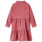Kinderkleid mit Langen Ärmeln Cord Altrosa 92 Kinderkleid mit Langen Ärmeln Cord Altrosa 92