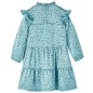Kinderkleid mit Langen Ärmeln Blau 92 Kinderkleid mit Langen Ärmeln Blau 92