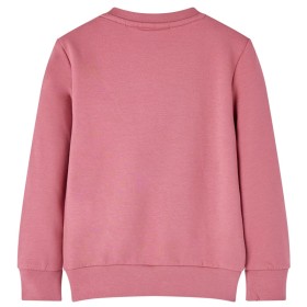Kinder-Sweatshirt Himbeerrosa 128
