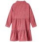 Kinderkleid mit Langen Ärmeln Cord Altrosa 116 Kinderkleid mit Langen Ärmeln Cord Altrosa 116