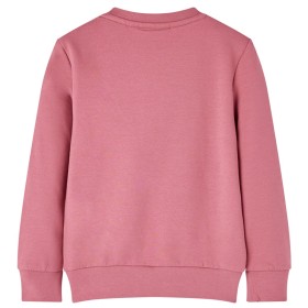 Kinder-Sweatshirt Himbeerrosa 104