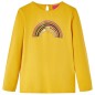 Kinder-Langarmshirt Ocker 104 Kinder-Langarmshirt Ocker 104