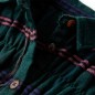 Kinderkleid mit Langen Ärmeln und Rüschen Dunkelgrün 128 Kinderkleid mit Langen Ärmeln und Rüschen Dunkelgrün 128