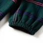 Kinderkleid mit Langen Ärmeln und Rüschen Dunkelgrün 128 Kinderkleid mit Langen Ärmeln und Rüschen Dunkelgrün 128