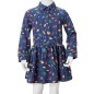 Kinderkleid mit Langen Ärmeln Marineblau 92 Kinderkleid mit Langen Ärmeln Marineblau 92