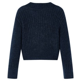Kinder-Strickjacke Marineblau 92