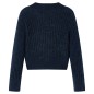 Kinder-Strickjacke Marineblau 92 Kinder-Strickjacke Marineblau 92