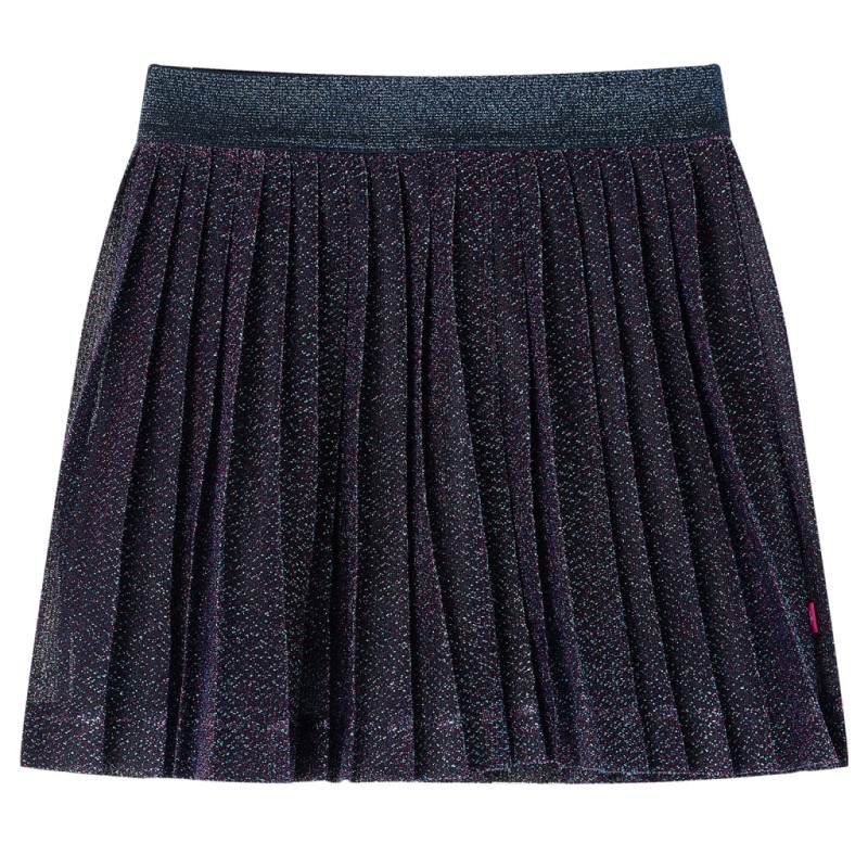 Kinderrock mit Glitzer Marineblau 92 Kinderrock mit Glitzer Marineblau 92