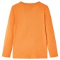 Kinder-Langarmshirt Dunkelorange 92 Kinder-Langarmshirt Dunkelorange 92