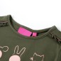 Kinder-Langarmshirt Khaki 92 Kinder-Langarmshirt Khaki 92