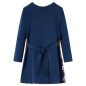 Kinderkleid mit Langen Ärmeln Marineblau 104 Kinderkleid mit Langen Ärmeln Marineblau 104