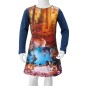 Kinderkleid mit Langen Ärmeln Marineblau 104 Kinderkleid mit Langen Ärmeln Marineblau 104