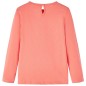 Kinder-Langarmshirt Korallenrosa 92 Kinder-Langarmshirt Korallenrosa 92