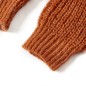 Kinderpullover Gestrickt Cognac 128 Kinderpullover Gestrickt Cognac 128
