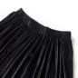 Kinder-Faltenrock mit Lurex Schwarz 116 Kinder-Faltenrock mit Lurex Schwarz 116