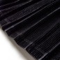 Kinder-Faltenrock mit Lurex Schwarz 116 Kinder-Faltenrock mit Lurex Schwarz 116