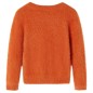 Kinderpullover Gestrickt Dunkelorange 116 Kinderpullover Gestrickt Dunkelorange 116