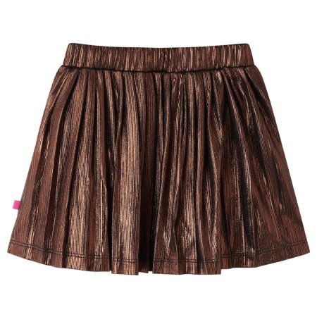 Kinderrock mit Glitzer Cognac 140