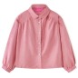 Kinderbluse mit Laternenärmeln Altrosa 104 Kinderbluse mit Laternenärmeln Altrosa 104