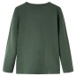 Kinder-Langarmshirt Dunkelgrün 128 Kinder-Langarmshirt Dunkelgrün 128