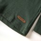 Kinder-Langarmshirt Dunkelgrün 128 Kinder-Langarmshirt Dunkelgrün 128