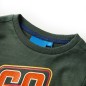 Kinder-Langarmshirt Dunkelgrün 104