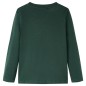 Kinder-Langarmshirt Dunkelgrün 140 Kinder-Langarmshirt Dunkelgrün 140