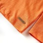 Kinder-Langarmshirt Dunkelorange 116 Kinder-Langarmshirt Dunkelorange 116