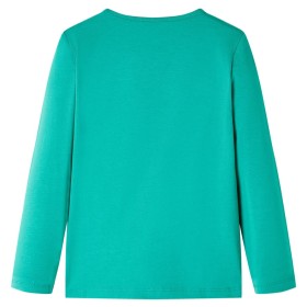 Kinder-Langarmshirt Hellgrün 104
