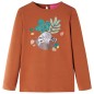 Kinder-Langarmshirt Cognac 140 Kinder-Langarmshirt Cognac 140