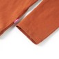 Kinder-Langarmshirt Cognac 140 Kinder-Langarmshirt Cognac 140