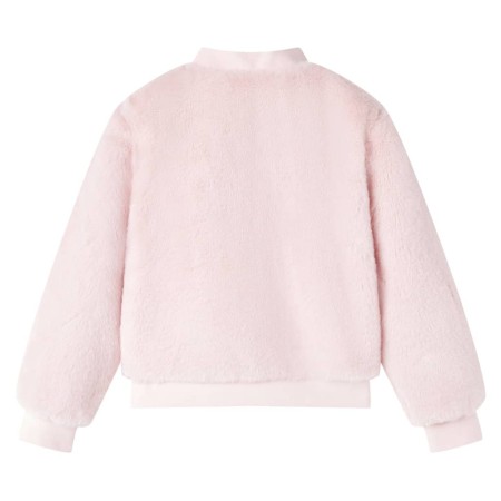 Kinderjacke Kunstpelz Zartrosa 92