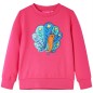 Kinder-Sweatshirt Knallrosa 116 Kinder-Sweatshirt Knallrosa 116