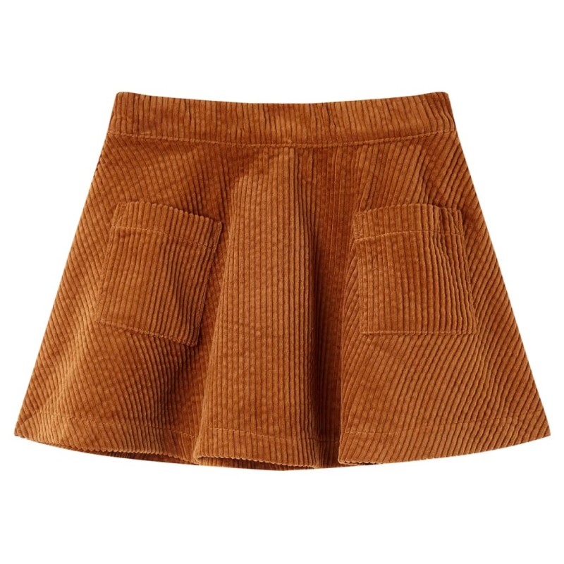 Kinderrock mit Taschen Cord Cognac 92 Kinderrock mit Taschen Cord Cognac 92
