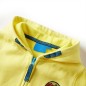 Kinder-Kapuzenpullover mit Reißverschluss Hellgelb 92 Kinder-Kapuzenpullover mit Reißverschluss Hellgelb 92