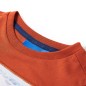 Kinder-Langarmshirt Rostbraun 104 Kinder-Langarmshirt Rostbraun 104