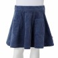 Kinderrock mit Taschen Cord Marineblau 128 Kinderrock mit Taschen Cord Marineblau 128