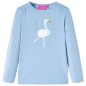 Kinder-Langarmshirt Hellblau 116 Kinder-Langarmshirt Hellblau 116