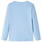 Kinder-Langarmshirt Hellblau 116 Kinder-Langarmshirt Hellblau 116