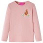 Kinder-Langarmshirt Hellrosa 92 Kinder-Langarmshirt Hellrosa 92