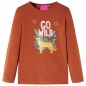 Kinder-Langarmshirt Cognac 116 Kinder-Langarmshirt Cognac 116