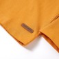 Kinder-Langarmshirt Ocker 128 Kinder-Langarmshirt Ocker 128