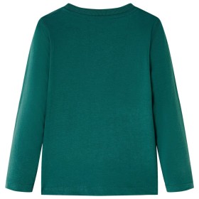 Kinder-Langarmshirt Grün 116