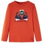Kinder-Langarmshirt Orange 140 Kinder-Langarmshirt Orange 140