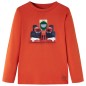 Kinder-Langarmshirt Orange 116 Kinder-Langarmshirt Orange 116