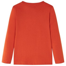 Kinder-Langarmshirt Orange 116
