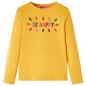Kinder-Langarmshirt Dunkles Ocker 104 Kinder-Langarmshirt Dunkles Ocker 104
