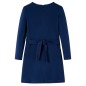 Kinderkleid mit Langen Ärmeln Marineblau 92 Kinderkleid mit Langen Ärmeln Marineblau 92