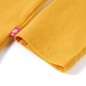 Kinder-Langarmshirt Ocker 140