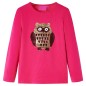 Kinder-Langarmshirt Knallrosa 104 Kinder-Langarmshirt Knallrosa 104